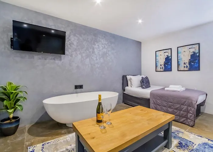 公寓 The Stables Luxury House With Hot Tub *